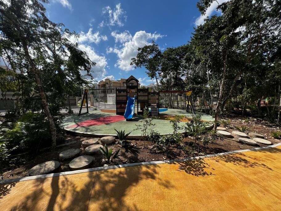 Angels Beach Condo Con Piscina, Parking Y Parque Playa del Carmen Exterior foto