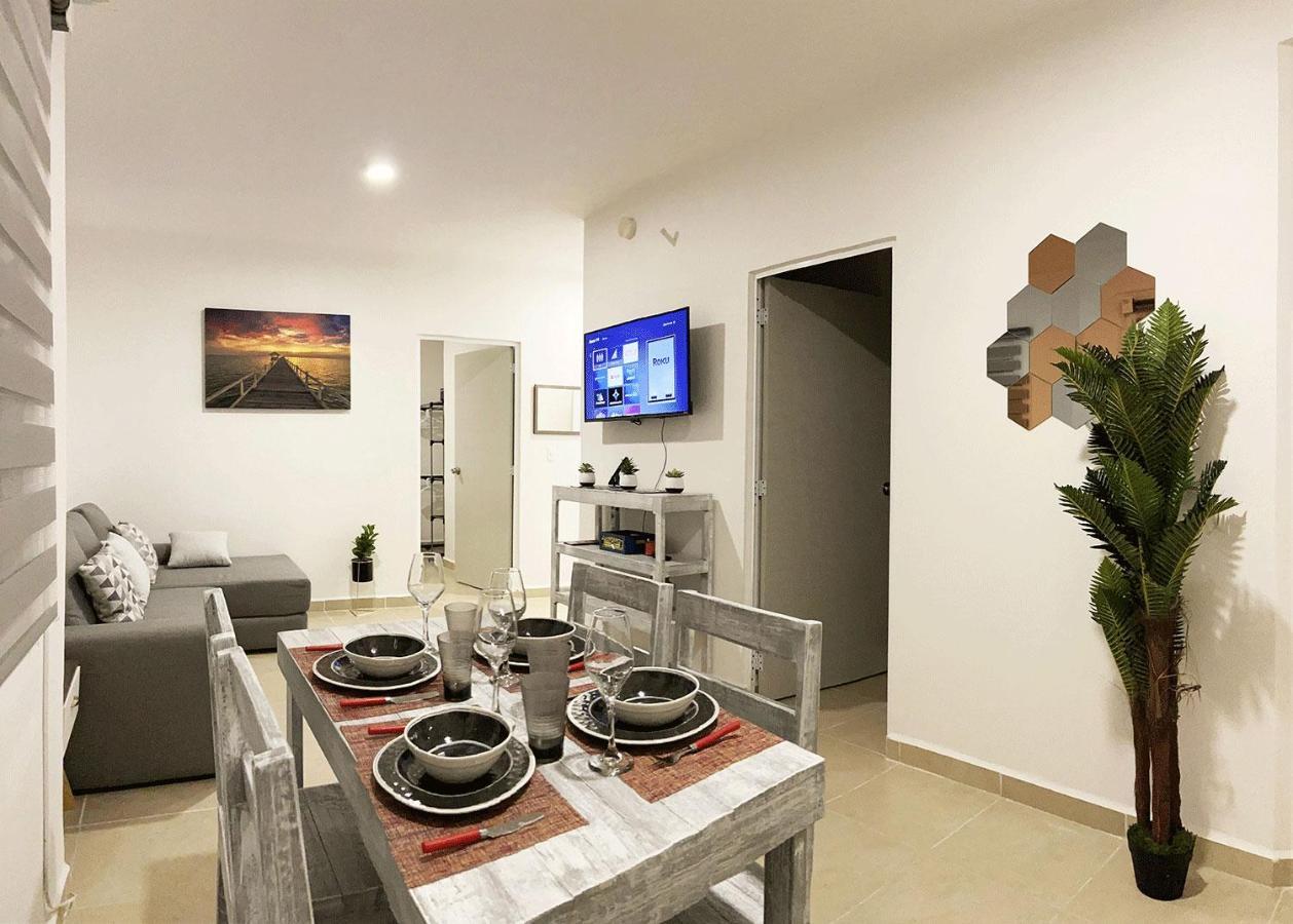 Angels Beach Condo Con Piscina, Parking Y Parque Playa del Carmen Exterior foto